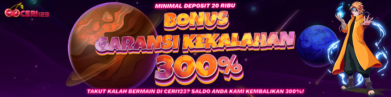 GARANSI KEKALAHAN 300%